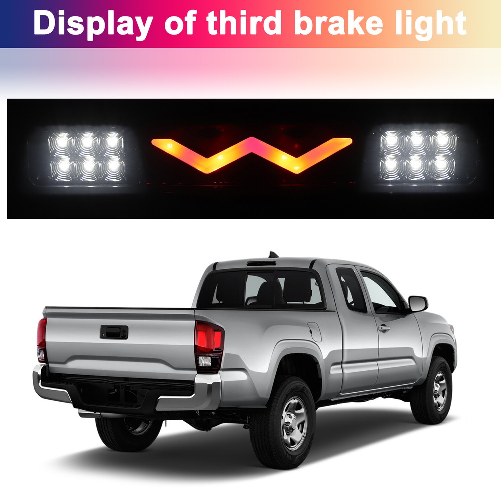 Black Smoke 3rd Brake Light Cargo Lamp for 06-07 Ford Models