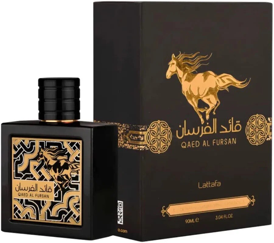 Qaed Al Fursan Lattafa  3.04 oz / 90 ml Men Eau De Parfum Spray