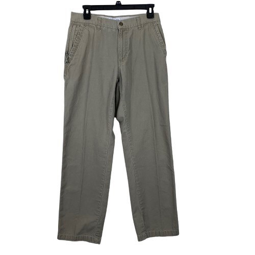 Columbia Women’s ROC Straight Leg Khaki Cotton Hiking Pants Size 10