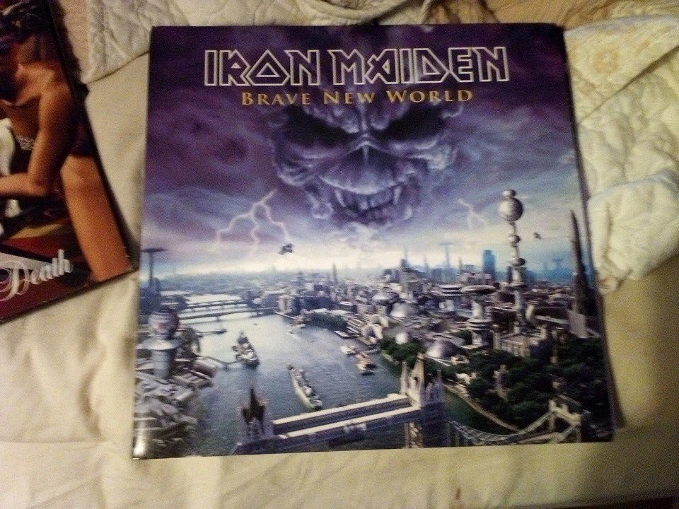 IRON MAIDEN -Brave New World (180G Vinyl 2LP) 2016 RSD Limited 2500 Copies On LP