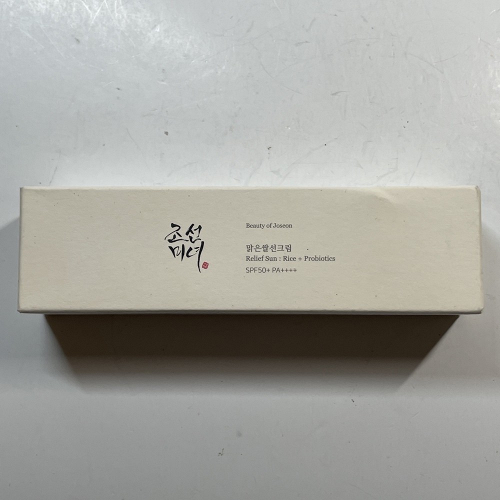 US Seller BEAUTY OF JOSEON Relief Sun: Rice + Probiotics SPF 50+ PA 50ml 04/2028