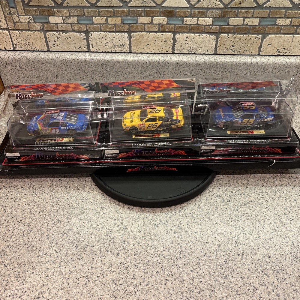 1:43 Scale Die Cast Race Car Model with Display Case by Race Image Collectibles