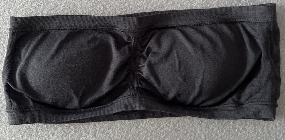 Maidenform Wireless, Strapless Bra, Black Size 2XL