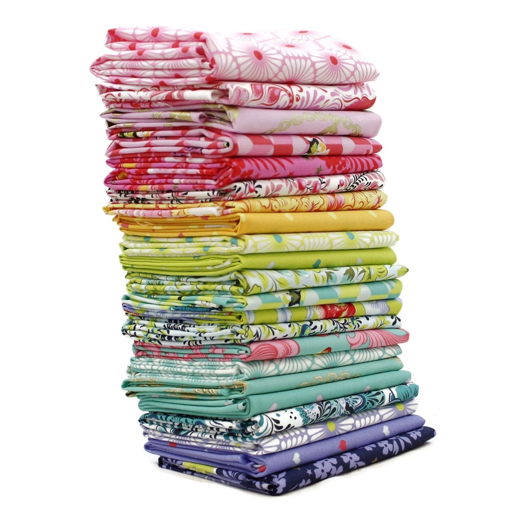 Besties Fat Quarter Bundle (22 Pieces) by Tula Pink for 18 x 21 inches (45.72...