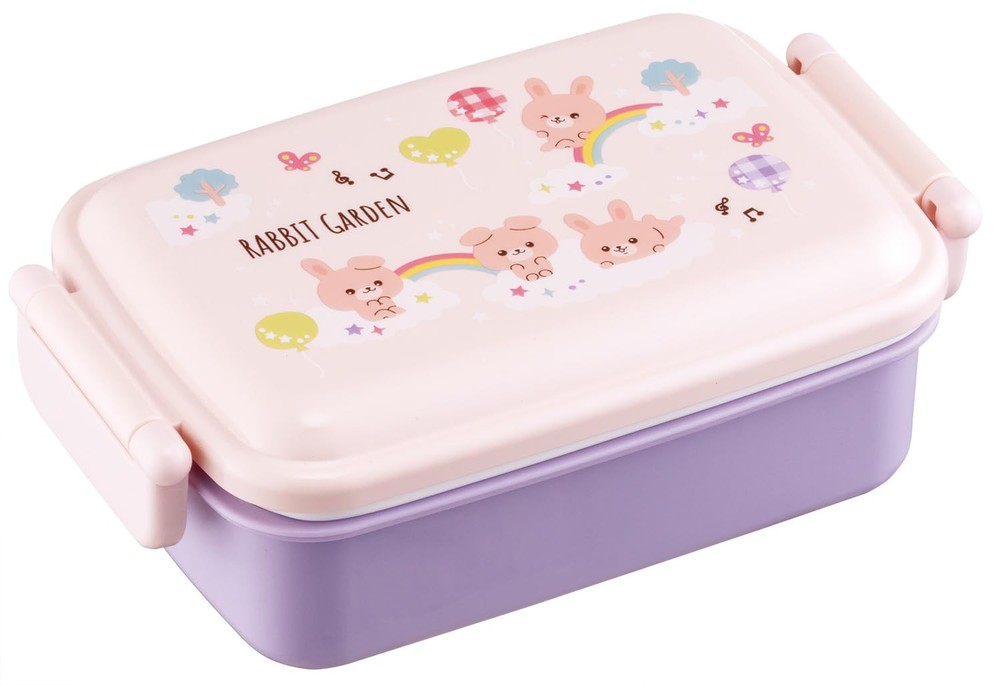 Kids 450ml Antibacterial Fluffy Dome Skater Lunch Box 1 Tier