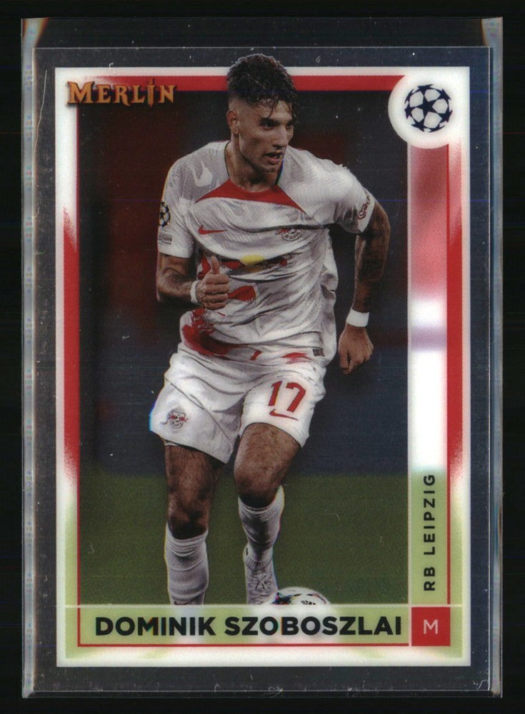 Dominik Szoboszlai 2022-23 Merlin Chrome UEFA Club Competitions #114 SOCCER Card