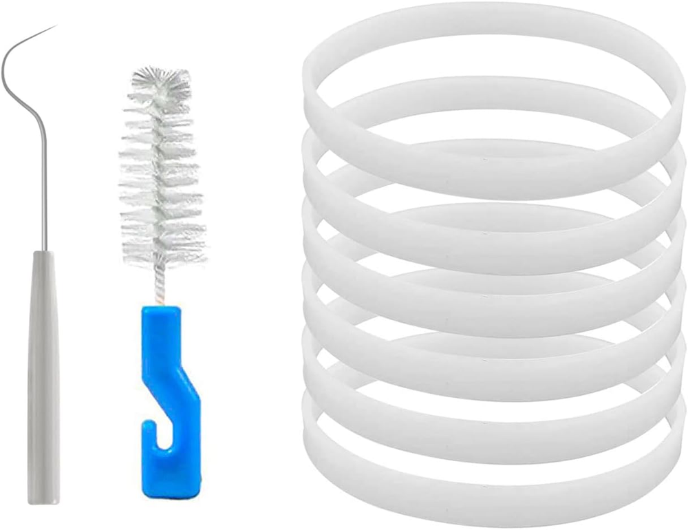 6 Pack Nutri Ninja Blender Replacement Gaskets 3.94 Inch Rubber Seal