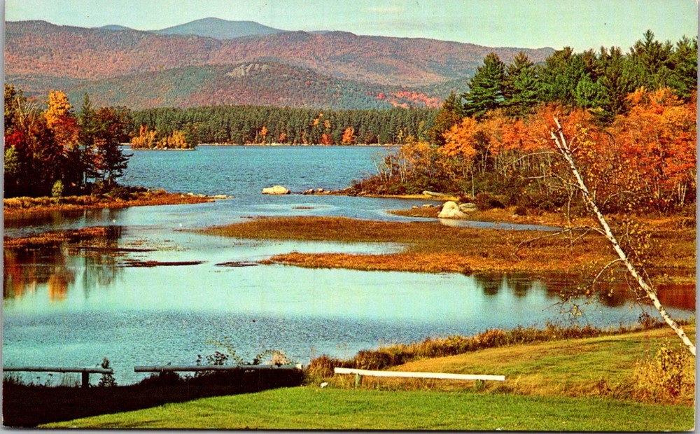 Postcard Hills and Forested Shores of Squam Lake NH New Hampshire