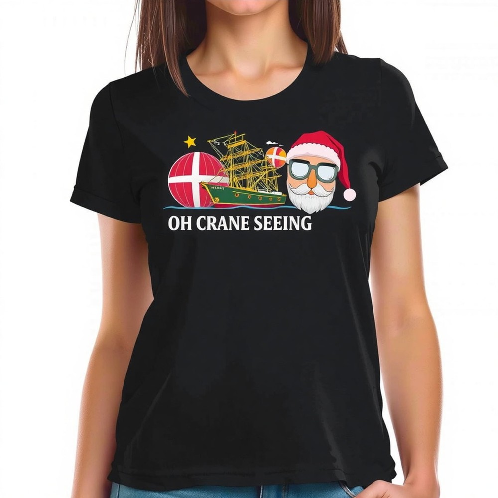 Funny Santa Claus Graphic T-Shirt 