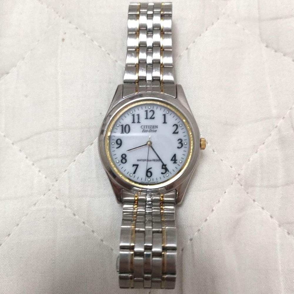 Citizen Eco-Drive Solar-Powered Men's Watch with Stainless Steel Band