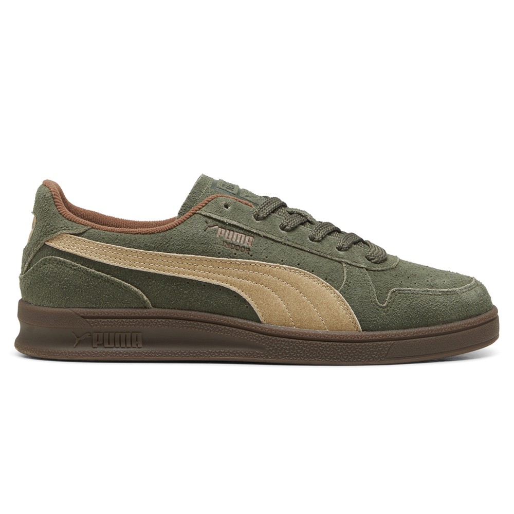 PUMA RSuede Lace Up Mens Green Casual Sneakers Indoor Shoes 39853101