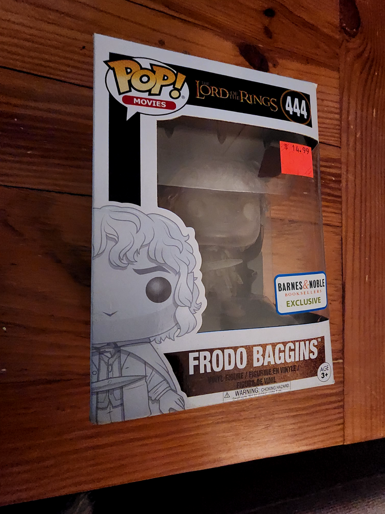 Funko Pop! Vinyl: The Lord of the Rings - Frodo Baggins (Invisible) - Barnes and Noble (Exclusive) #444