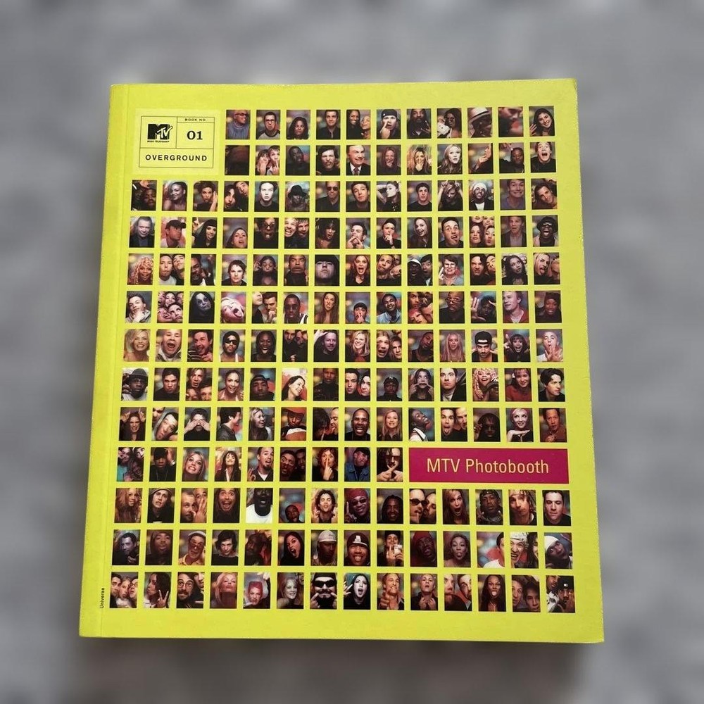 MTV Photobooth An MTV Overground Book Rare Artist Photo Collection