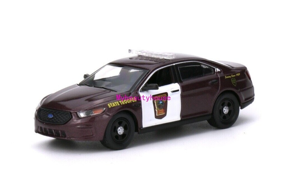 1:64 596 Taurus Minnesota Patrol Police Interceptor Model Diecast Metal Car