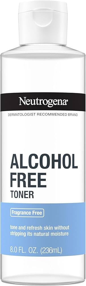 Neutrogena Alcohol Free Toner, Fragrance Free, 8 Oz (236mL)