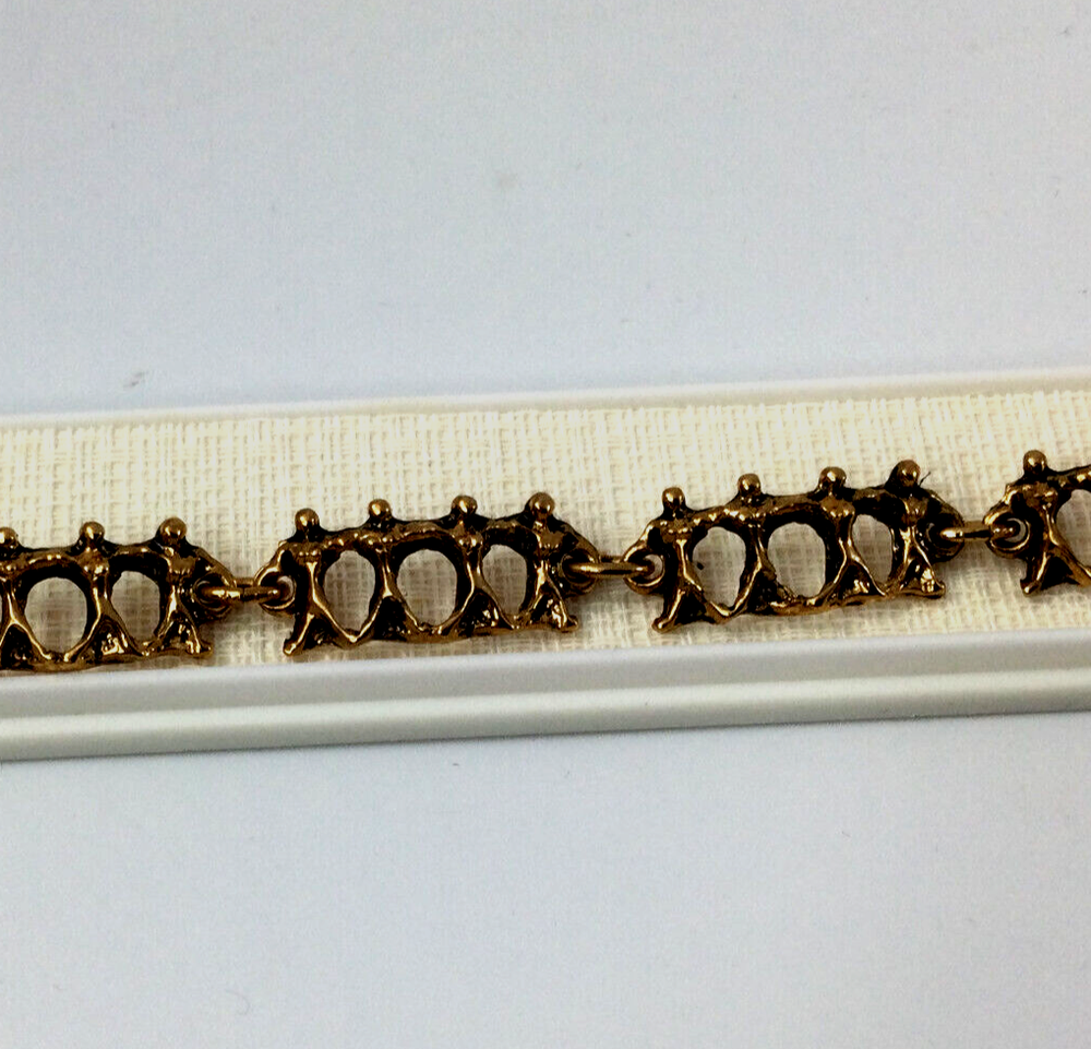 Tapani Vanhatalo Copper Bracelet Brutalism Style 7