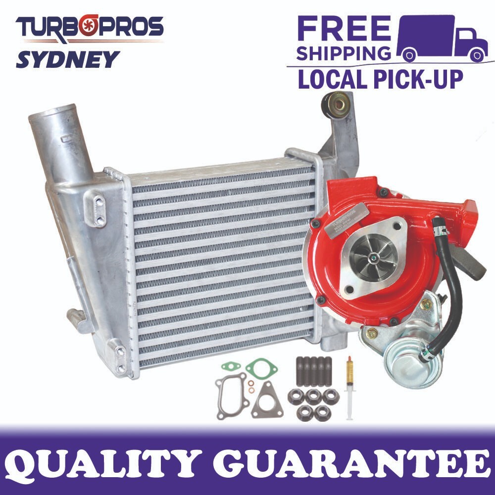 GEN1 High Flow Turbo + 63mm Intercooler For Nissan Navara D22 YD25 2.5L