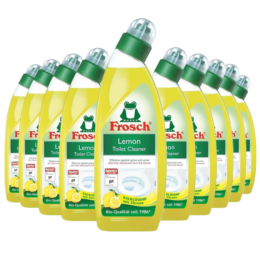 Lemon Scent Toilet Bowl Cleaner 10-Pack 25.36 Fl Oz Each