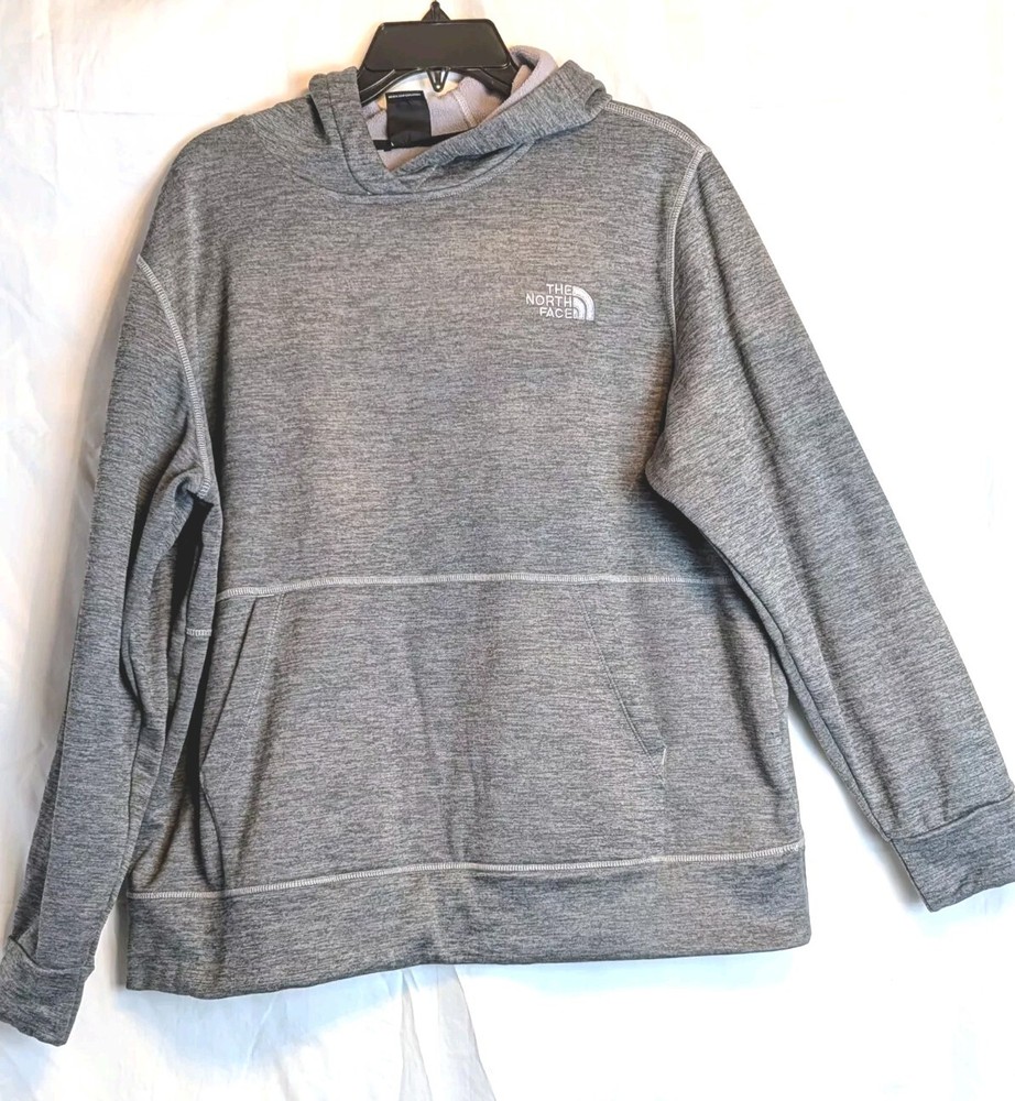 North Face Womens XL Canyonlands Gray Hoodie Sweatshirt Pullover