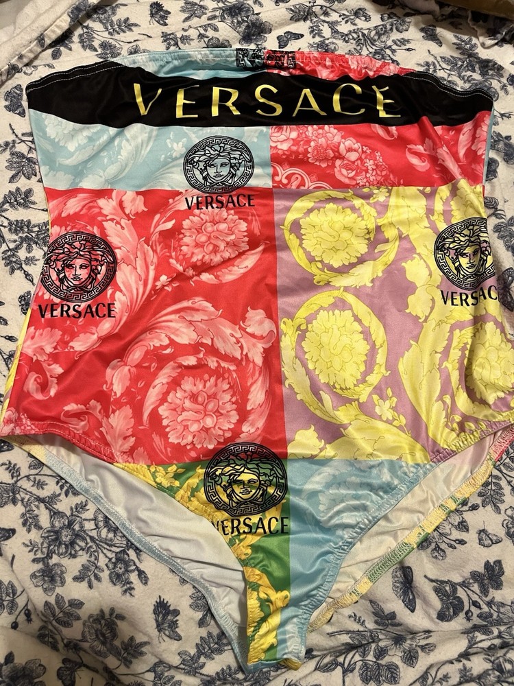 versace bathing suit women 2XL