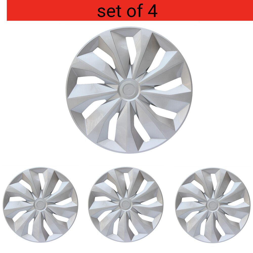 R13 Heavy Duty ABS 13 Inch 4-Lug Wheel Covers Universal Fit Easy Install