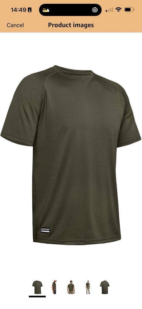 Under Armour Men's UA Tactical Tech™ Short Sleeve T-Shirt LG Green