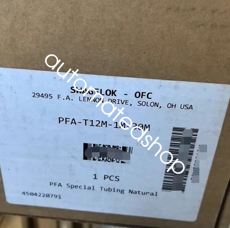 1Pcs New SWAGELOK PFA-T12M-1M-30M Shipping DHL or FedEX