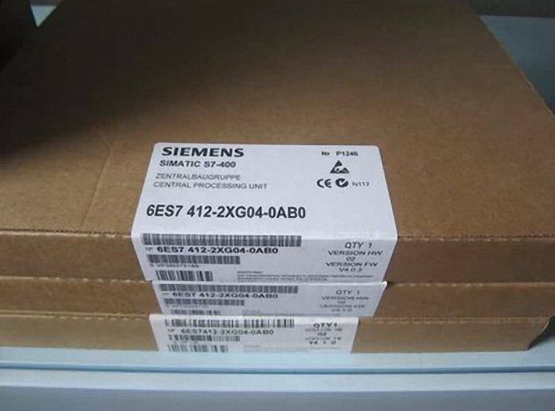 1PC Siemens 6ES7412-2XG04-0AB0 S7 400 CPU412-2 Processor New Expedited Shipping