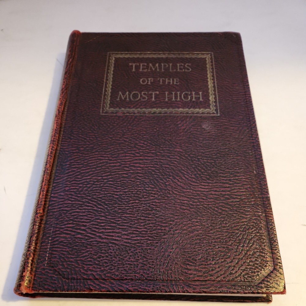 TEMPLES OF THE MOST HIGH by N. B. Lundwall/ 1941 1st edition hardcover