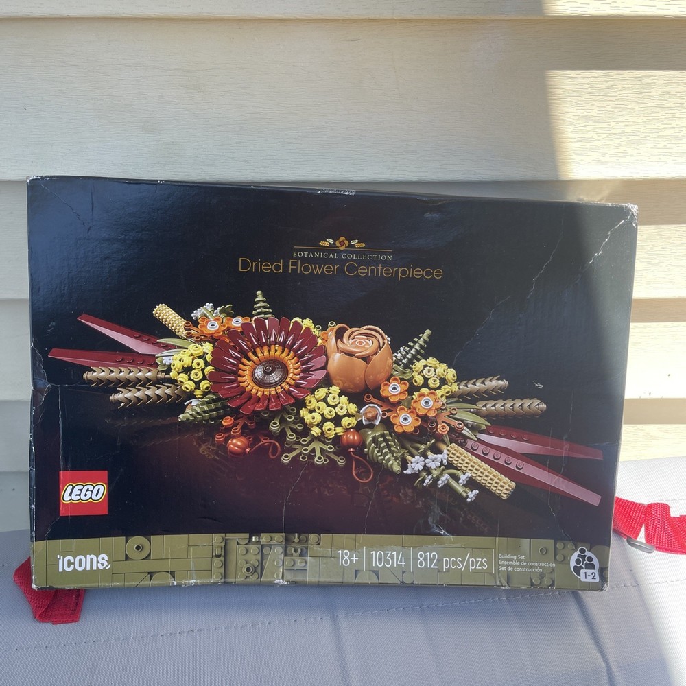 Lego Icons Botanical Collection Dried Flower Centerpiece 10314 New Unopened  