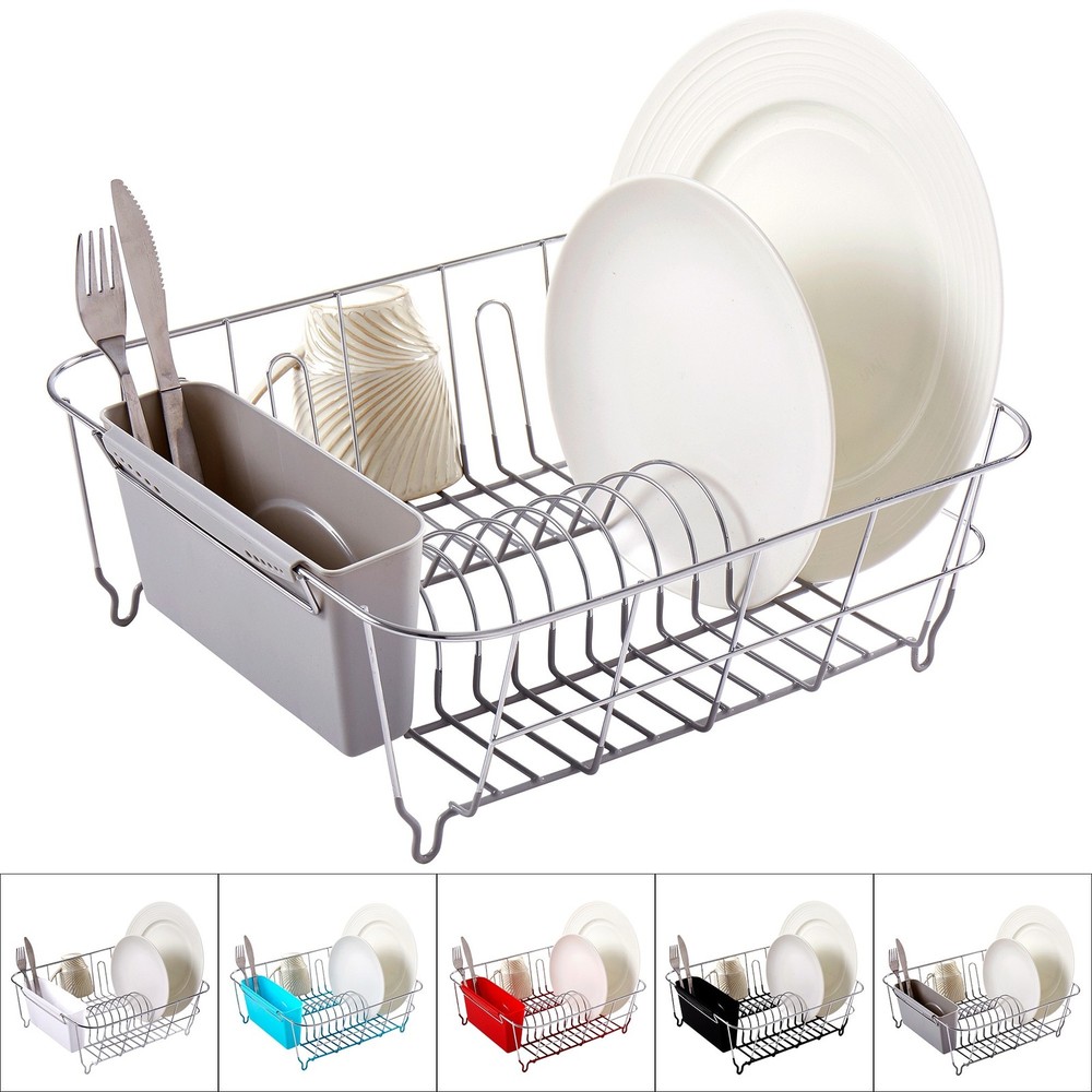 Sweet Home Chrome Plated Steel 2-Piece Mini Dish Set  