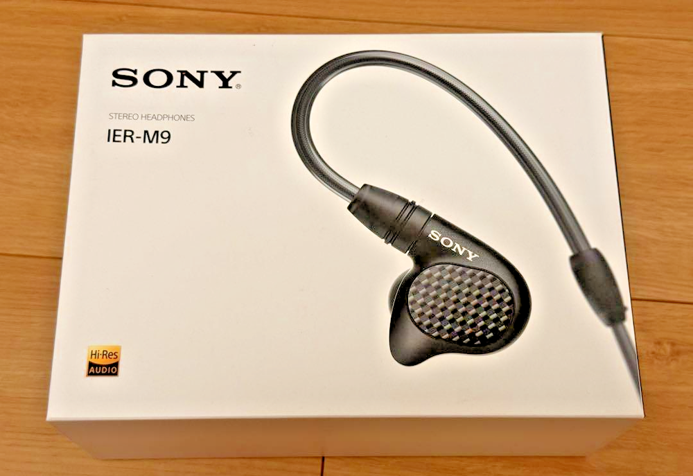Sony IER-M9 5BA Audiophile IEM Headphones with 3.5mm & 4.4mm Cable JPN