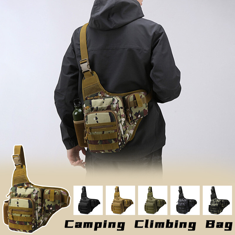 Men's Outdoor Waist Bag for Camping Hiking Cycling Travel Climbing