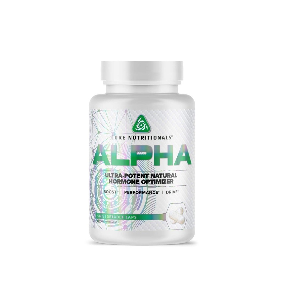 Core Nutritionals Alpha Platinum Ultra-Potent Natural Hormone Optimizer, Anab...
