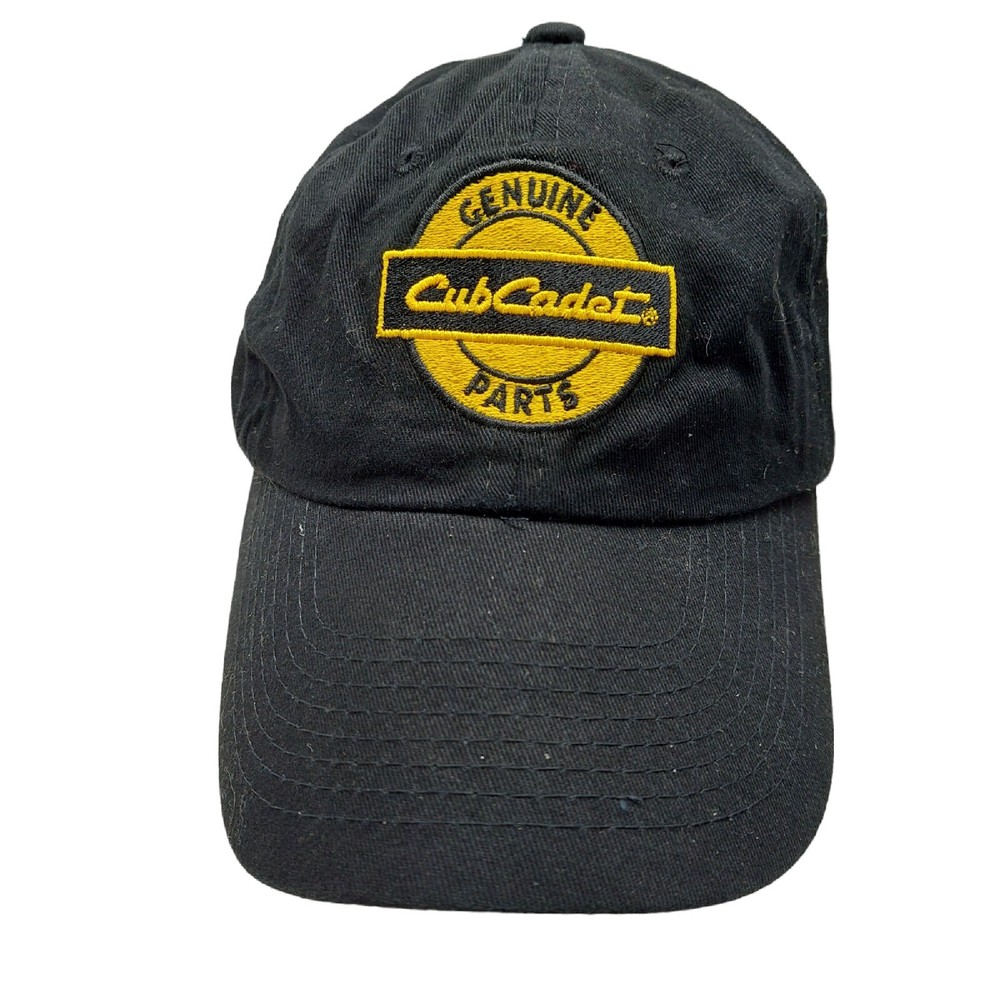 Cub Cadet Genuine Parts Black Adjustable Baseball Hat