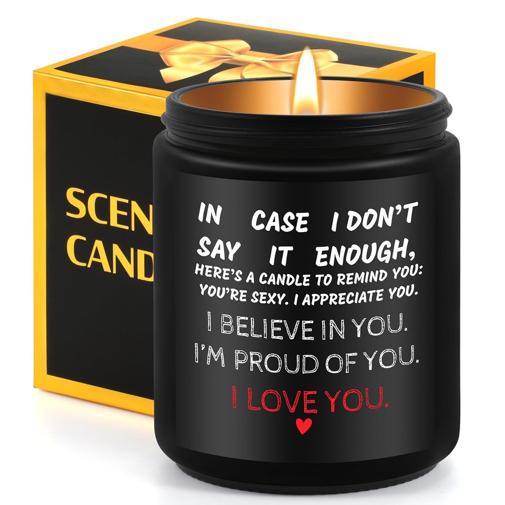 Valentines Day Gift Candles, Wife Romantic Valentine Present For Her I Love You*-image