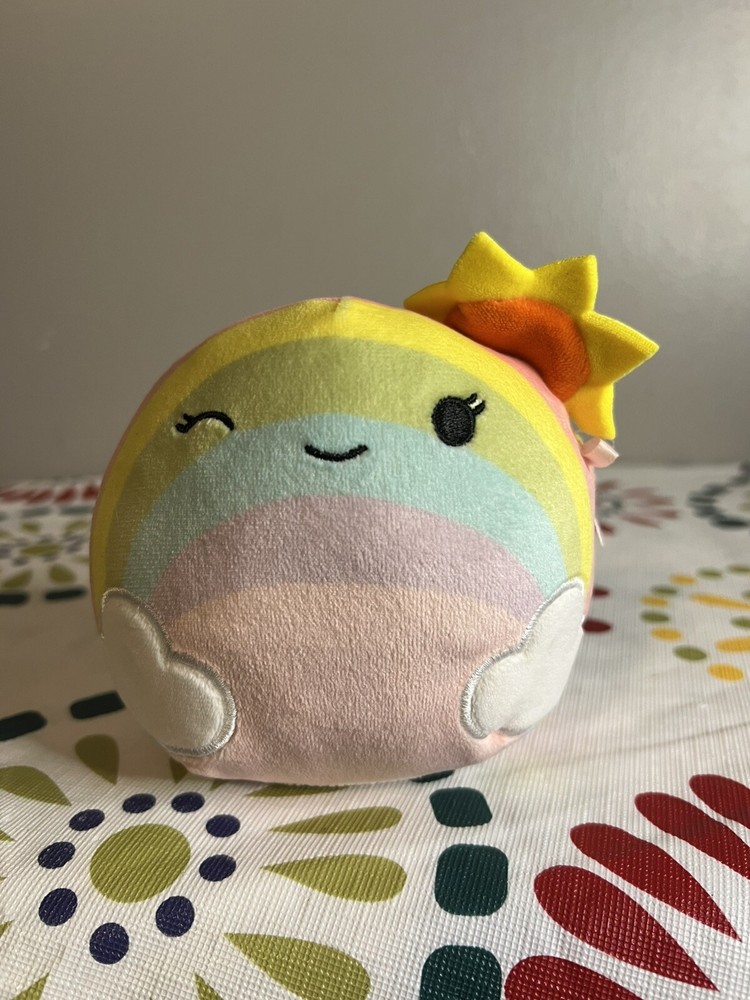 Squishmallows Sunshine The Rainbow Plush Soft Huggable Toy