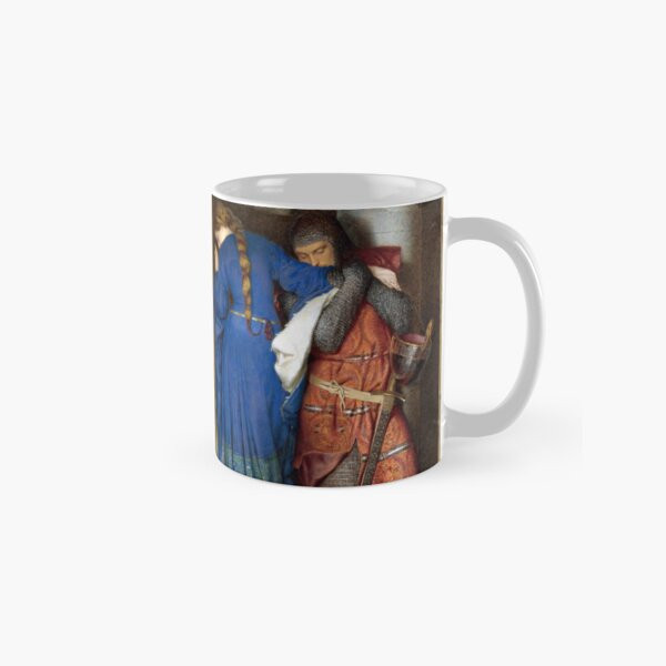 The Meeting on Turret Stairs Frederick Burton 1864 Glossy Ceramic Mug 11oz 15oz