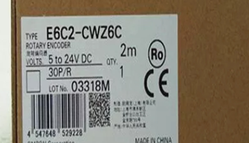 New Omron E6C2CWZ6C E6C2-CWZ6C 30P/R Rotary Encoder