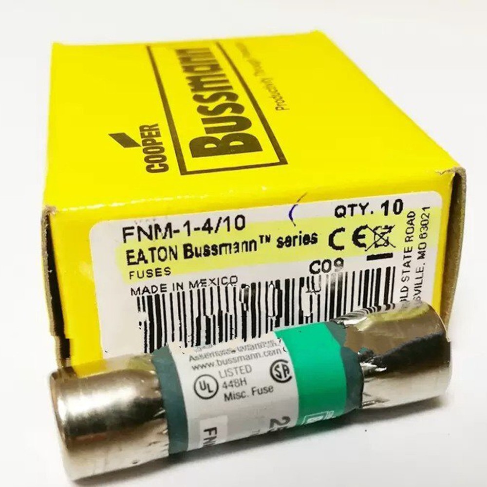 10pc new Bussmann FNM-1-4/10 ( 1.4 Amp ) 250Vac Fuses TIME-DELAY Fuse