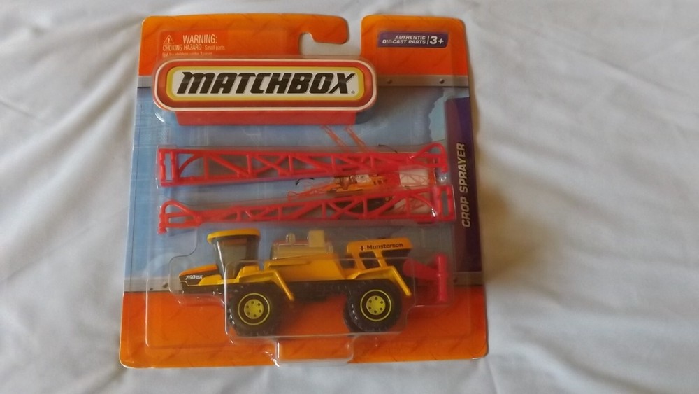 2010 Matchbox Working Rigs Crop Sprayer Real Working Parts!