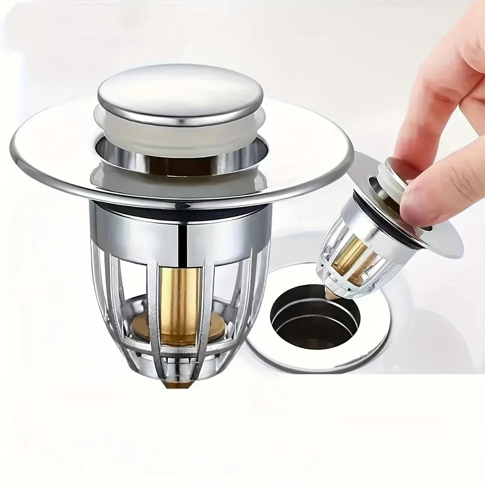 2x Drain Magic Universal Sink Stopper Instantly Replace Broken Stoppers US STOCK