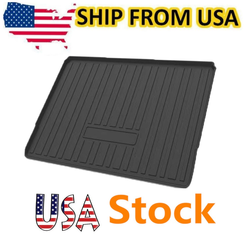 TPO Cargo Trunk Tray Boot Liner Floor Mat Black for 2021-2023 Ford Bronco 4 Door