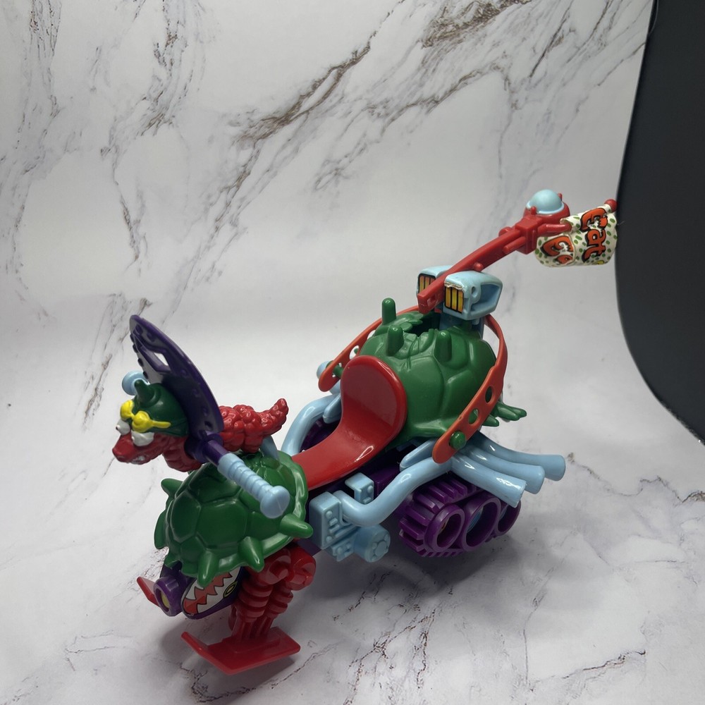 TMNT Ninja Turtle Loose Sludgemobile 1990  Near Complete Vehicle 1 Ball