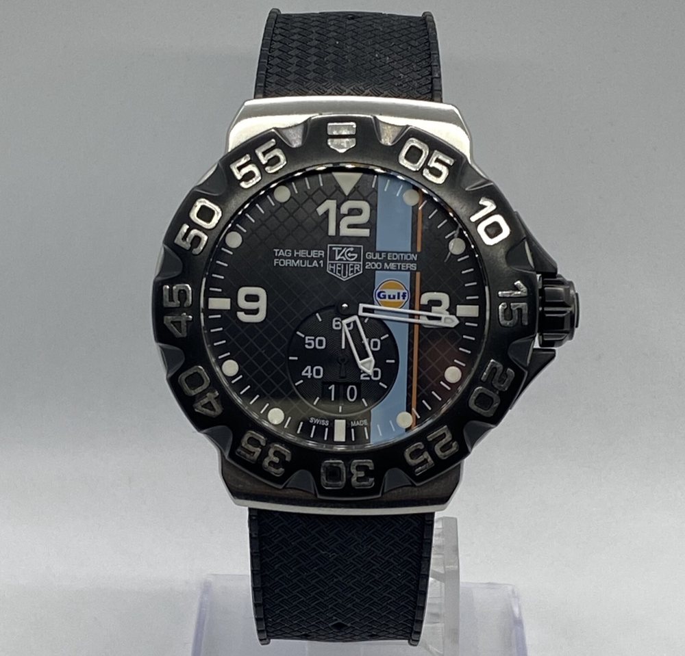 TAG HEUER Formula 1 Gulf WAH1013 Quartz Men's Watch from JP