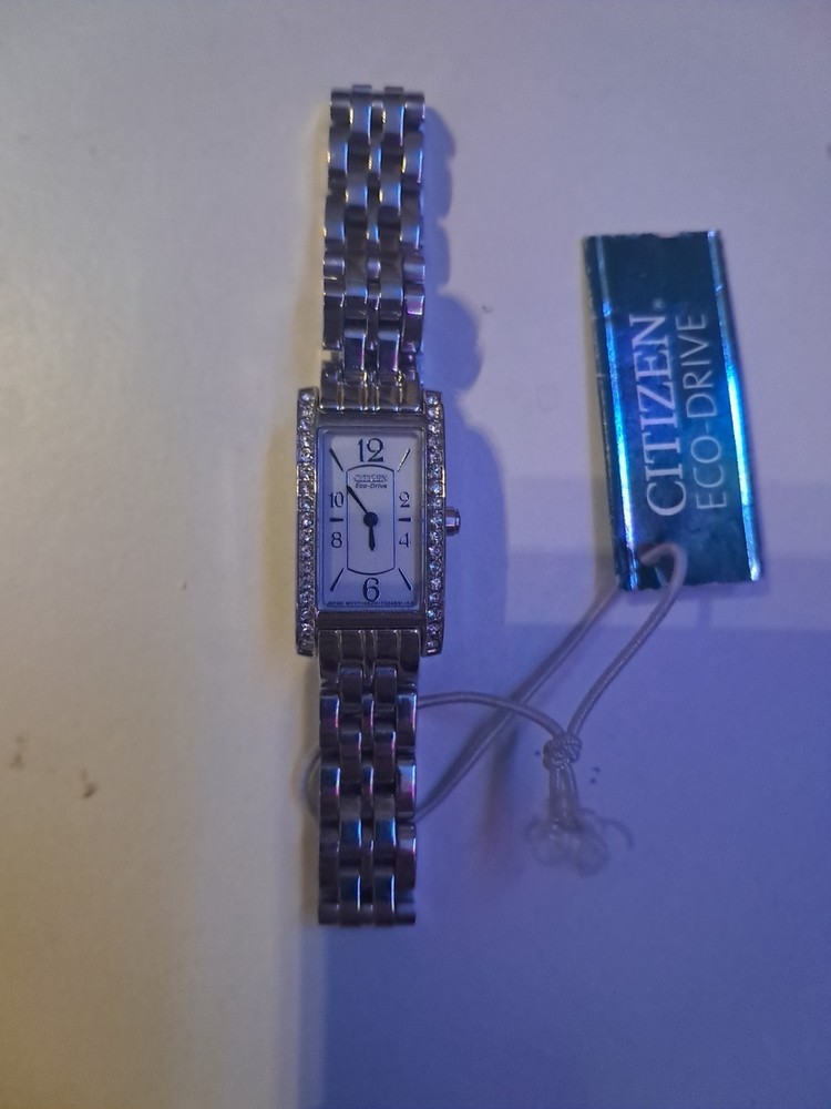 Citizen Eco-Drive Ladies Watch Solar-Powered Stainless Steel