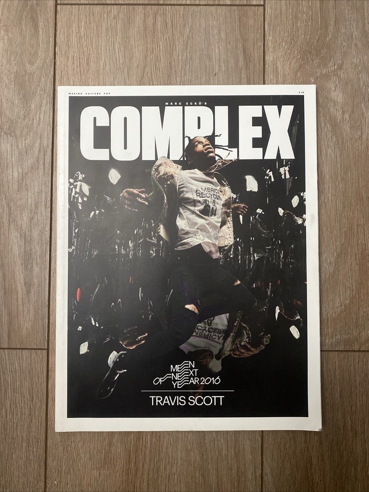Complex Magazine December January 2016 Travis Scott Zendaya