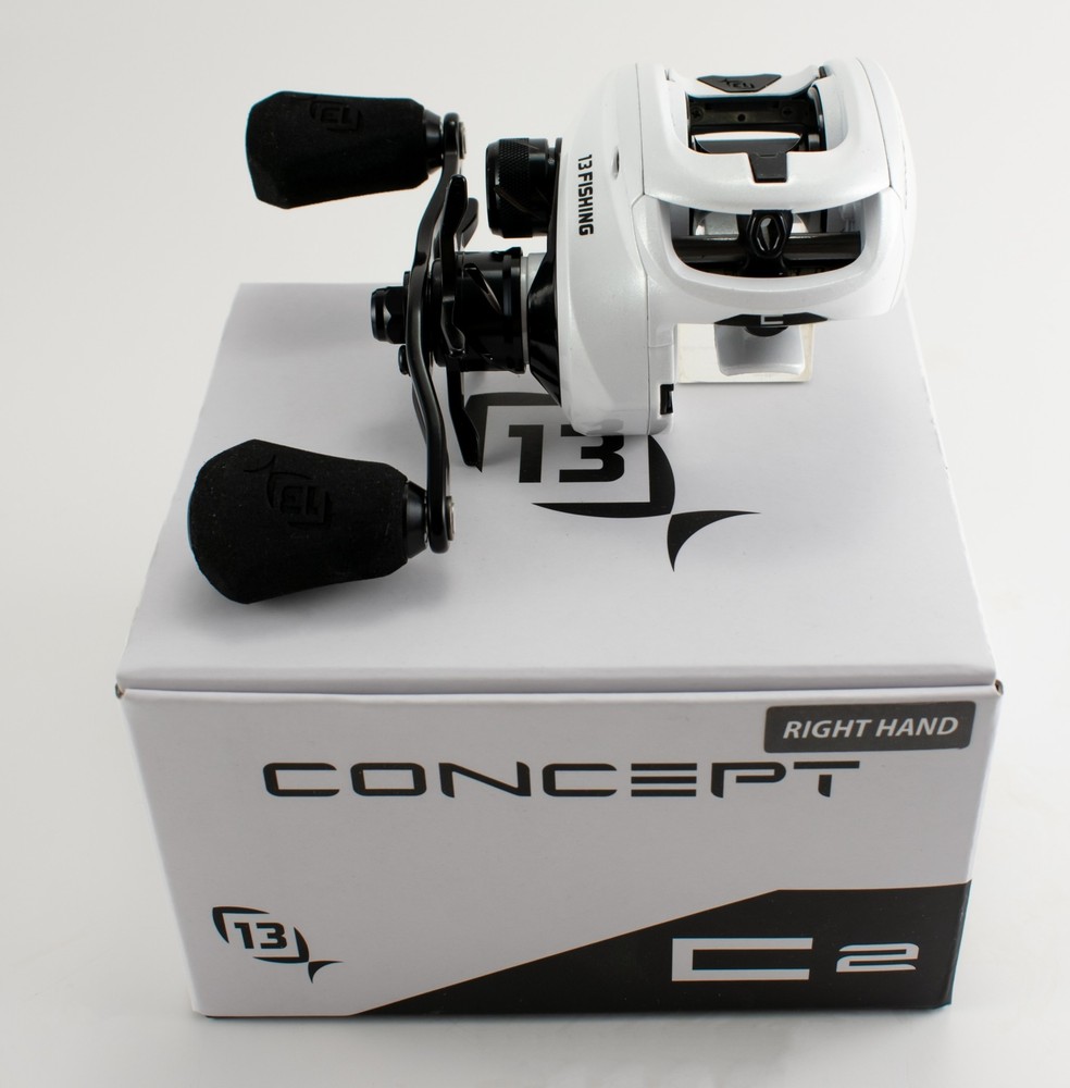 *13 FISHING CONCEPT C GEN II C2-7.5RH 7.5:1 GEAR RATIO RIGHT HAND BAITCAST REEL