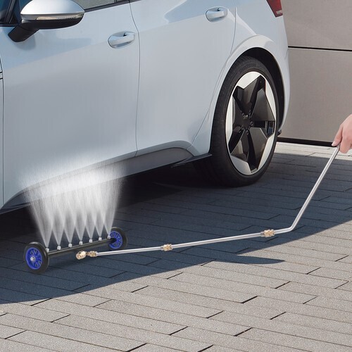 Pressure Power Washer Undercarriage Under Car Cleaner 22