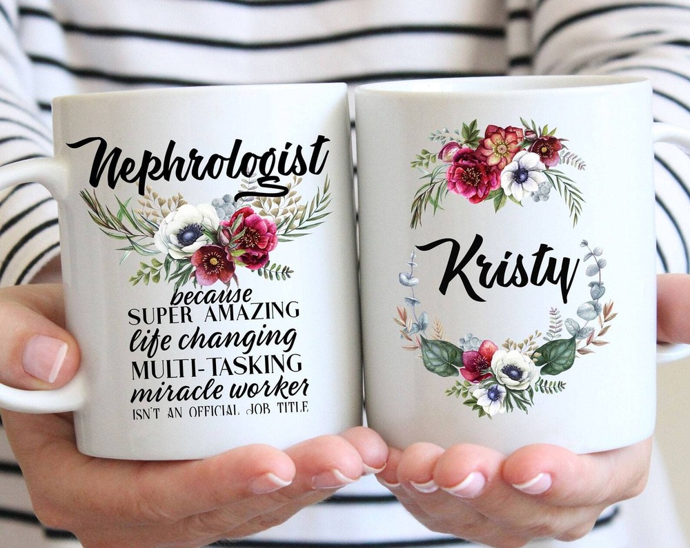 Personalized Nephrologist Gift For Women L Retirement Thank You Appreciation